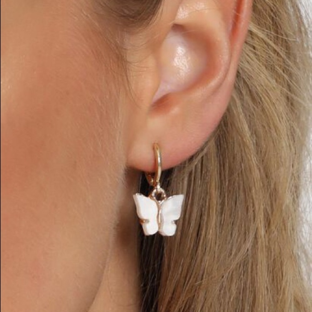 Butterfly earrings!